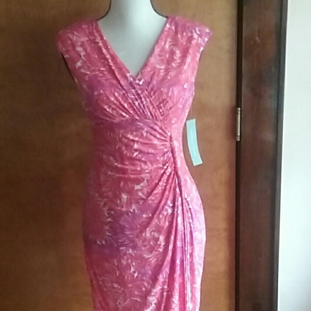 Pink/Wh dress